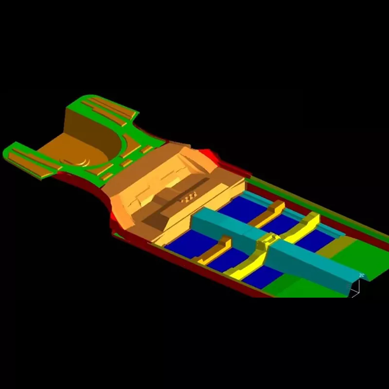 Automotive Tabulatum Conventus Stamping Dies